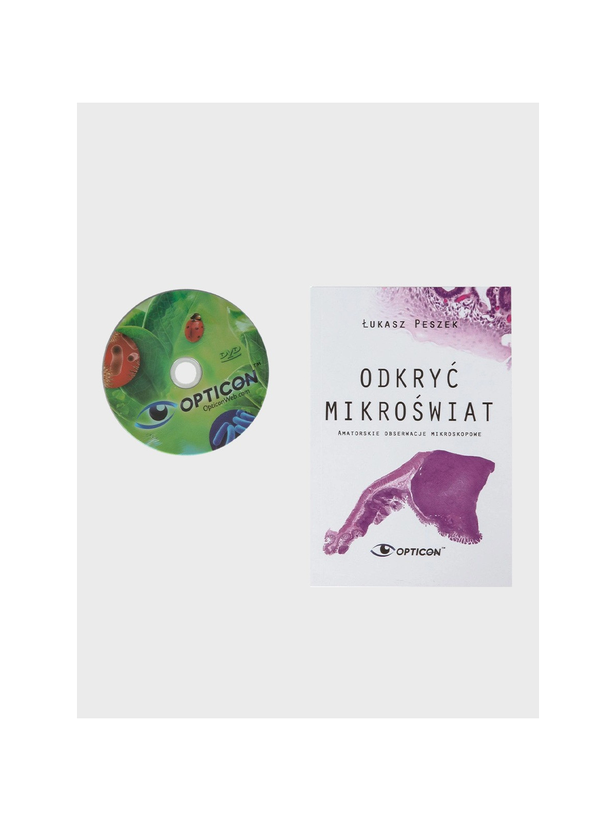 OPTICON Mikroskop Optyczny Lab Starter 300-1200x z podwójnym oświetleniem