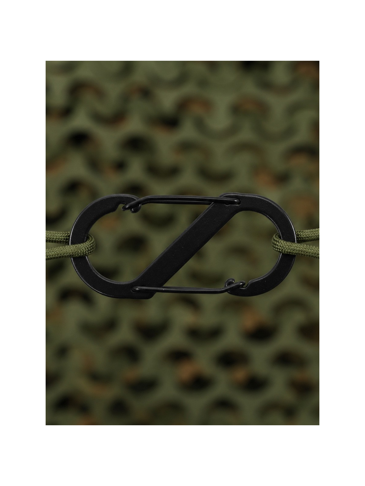 DOMINATOR URBAN COMBAT KARABIŃCZYK KARABINEK DWUSTRONNY METALOWY 88mm CZARNY