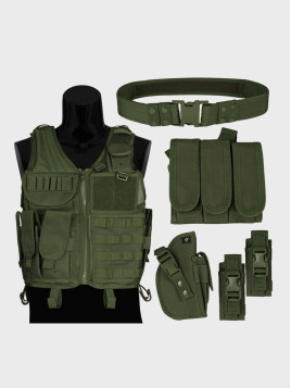 DOMINATOR URBAN COMBAT KAMIZELKA TAKTYCZNA HUZAR OLIWKOWA