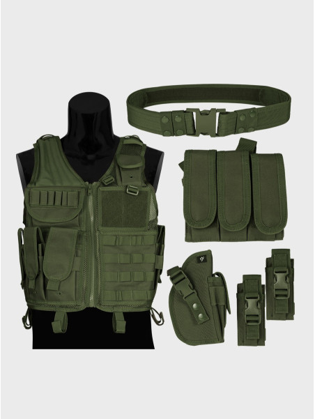 DOMINATOR URBAN COMBAT KAMIZELKA TAKTYCZNA HUZAR OLIWKOWA