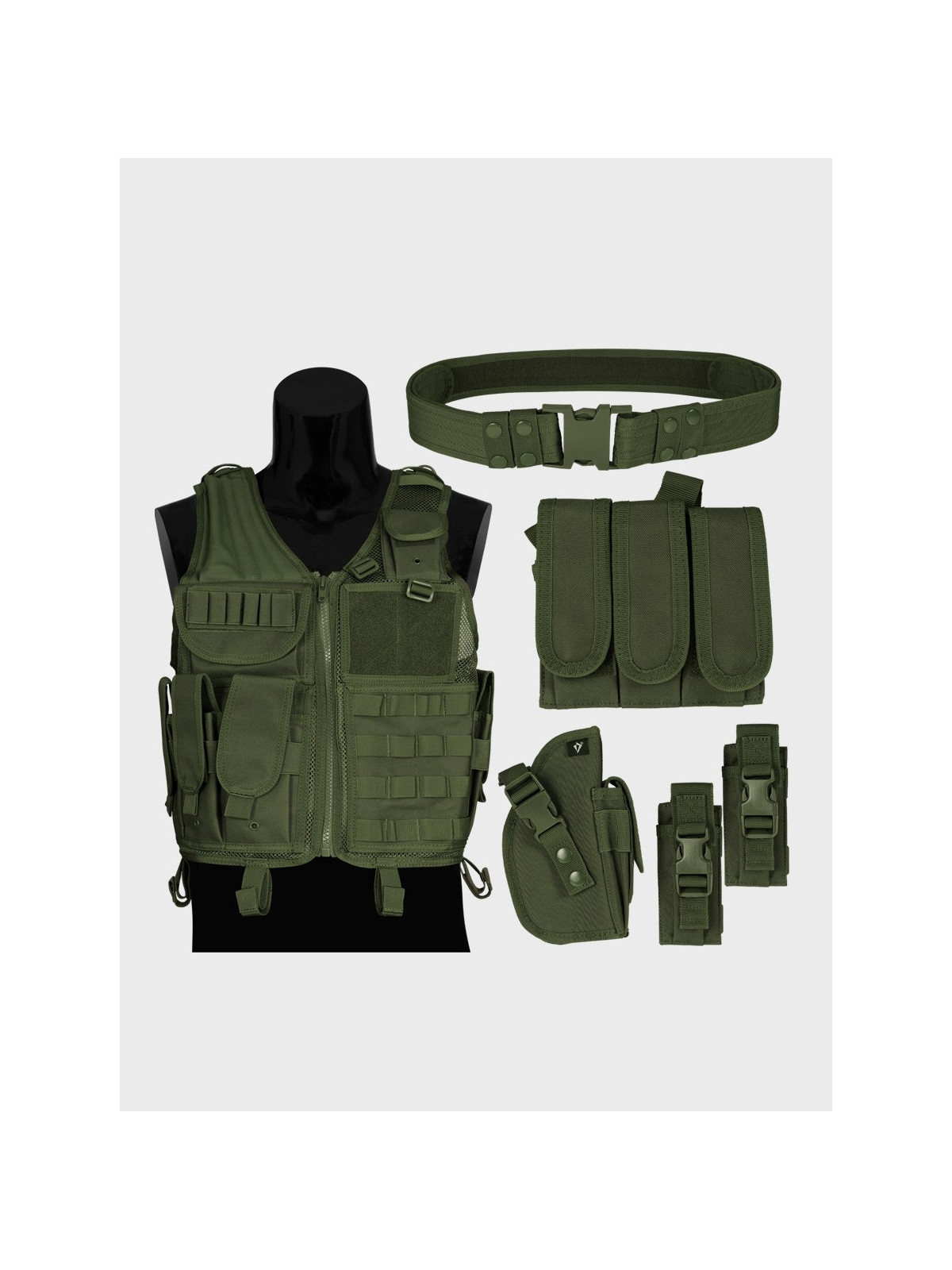 DOMINATOR URBAN COMBAT KAMIZELKA TAKTYCZNA HUZAR OLIWKOWA