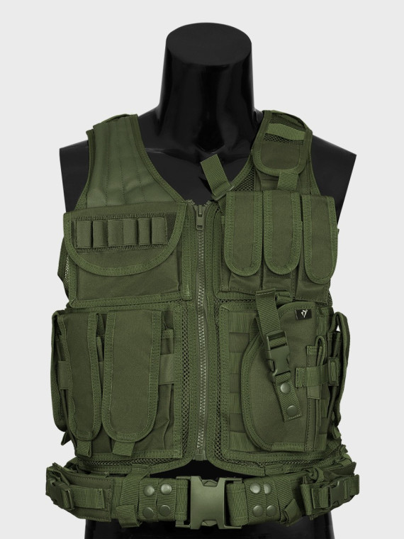 DOMINATOR URBAN COMBAT KAMIZELKA TAKTYCZNA HUZAR OLIWKOWA