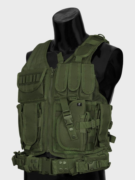 DOMINATOR URBAN COMBAT KAMIZELKA TAKTYCZNA HUZAR OLIWKOWA