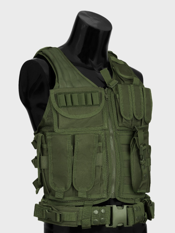 DOMINATOR URBAN COMBAT KAMIZELKA TAKTYCZNA HUZAR OLIWKOWA