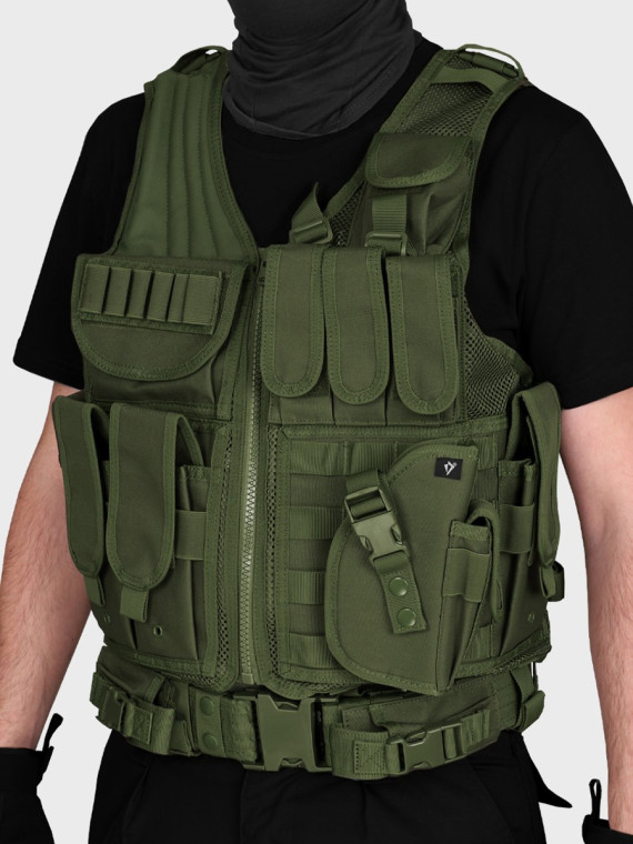 DOMINATOR URBAN COMBAT KAMIZELKA TAKTYCZNA HUZAR OLIWKOWA