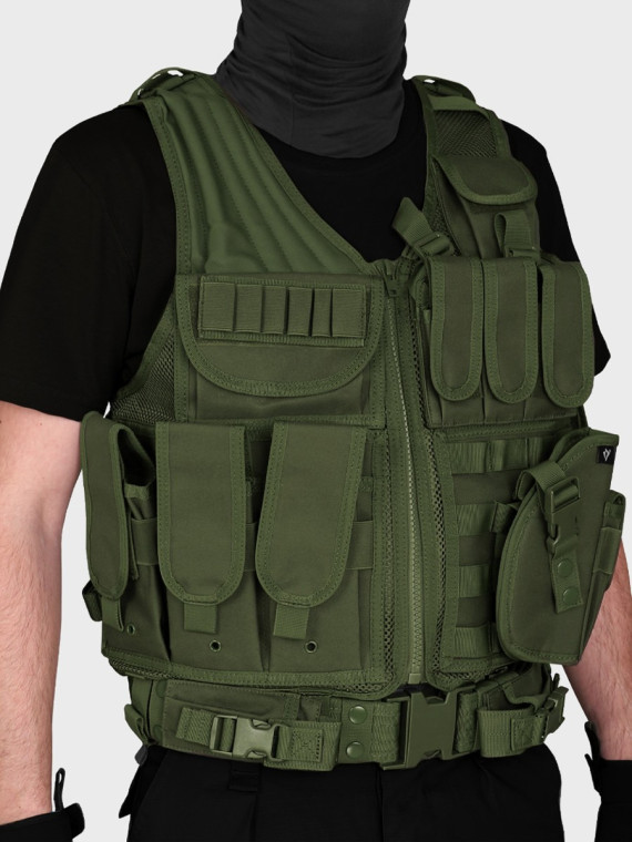 DOMINATOR URBAN COMBAT KAMIZELKA TAKTYCZNA HUZAR OLIWKOWA