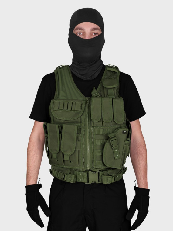 DOMINATOR URBAN COMBAT KAMIZELKA TAKTYCZNA HUZAR OLIWKOWA