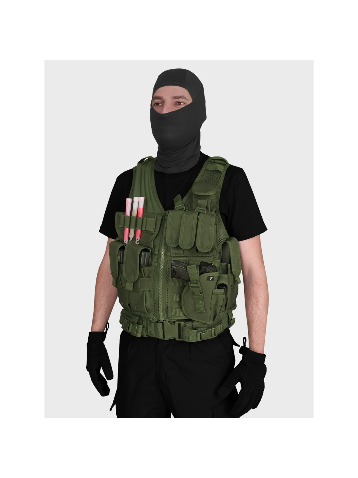 DOMINATOR URBAN COMBAT KAMIZELKA TAKTYCZNA HUZAR OLIWKOWA