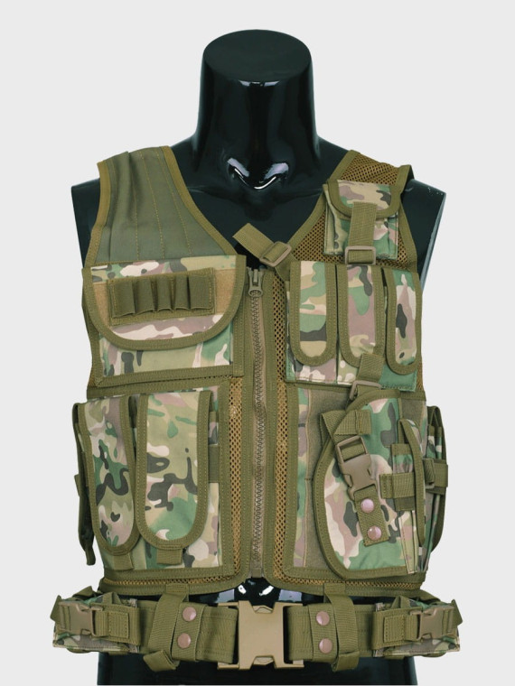 DOMINATOR URBAN COMBAT KAMIZELKA TAKTYCZNA HUZAR AT-Camo