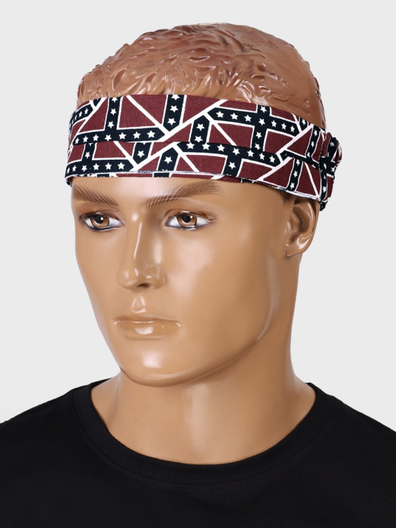 FOSTEX GARMENTS Bandana Bandama opaska szal chusta Rebel Flag 