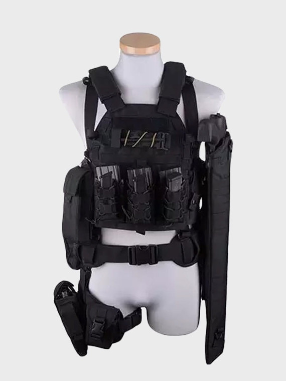 GFC TACTICAL Ładownica modularna do karabinu AK /M4 /M16 / Aug/ Grot TC molle czarna