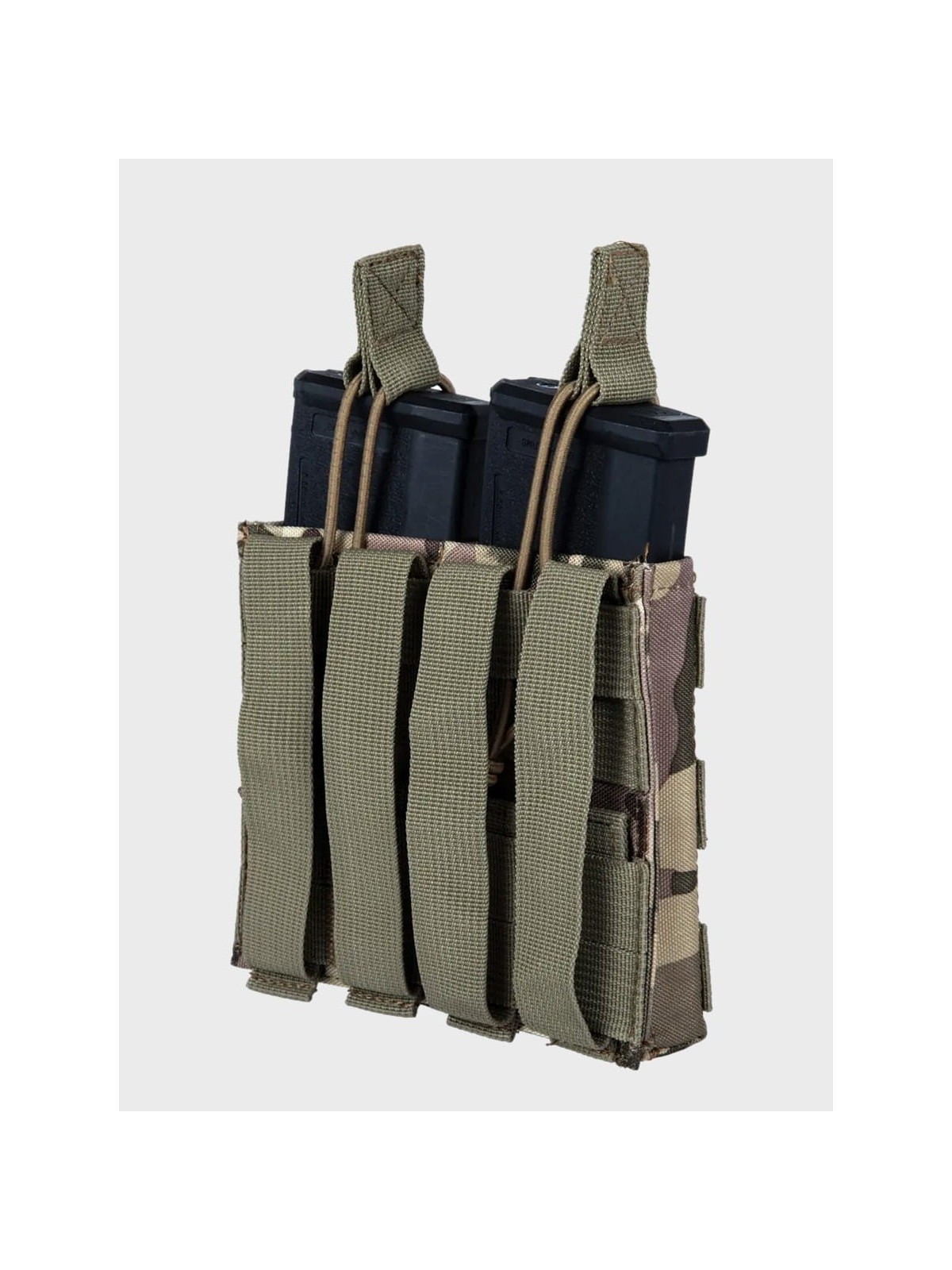 GFC TACTICAL Ładownica na 2 magazynki otwarta AK/M4/M16/GROT multicam