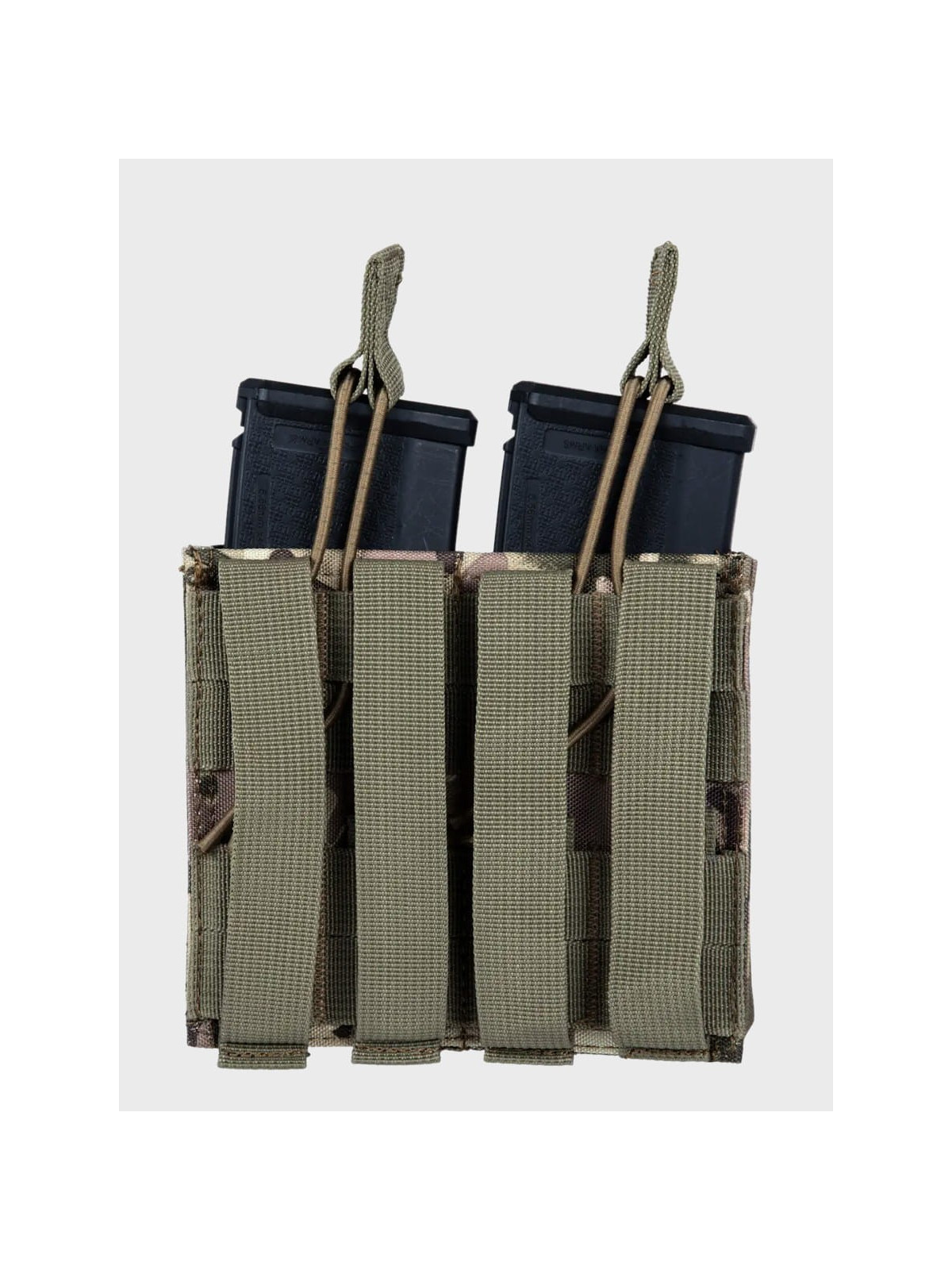 GFC TACTICAL Ładownica na 2 magazynki otwarta AK/M4/M16/GROT multicam