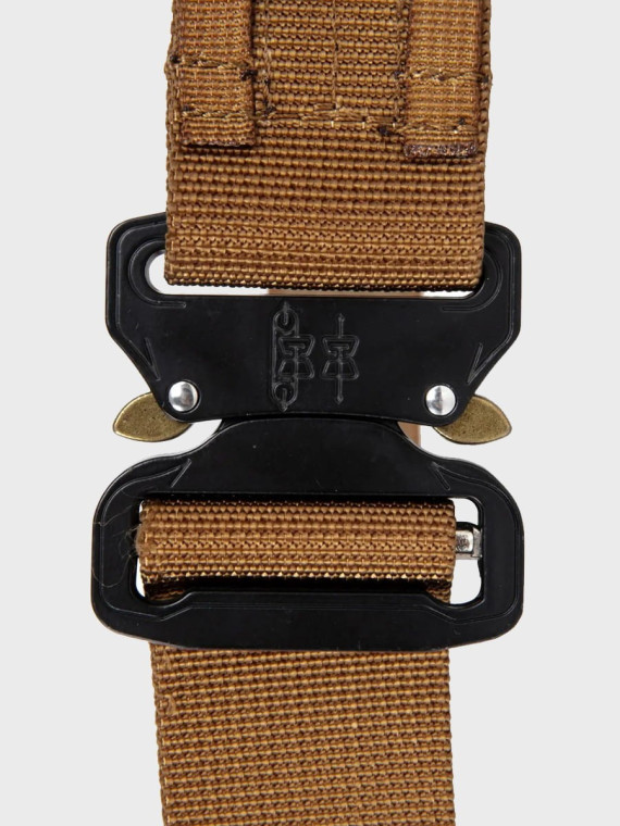 GFC TACTICAL Pas taktyczny typu Combat Belt z klamrą coyote M