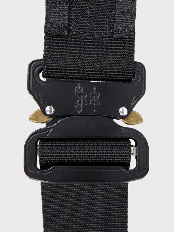 GFC TACTICAL Pas taktyczny typu Combat Belt z klamrą czarny L