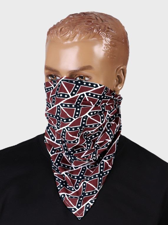 FOSTEX GARMENTS Bandana Bandama opaska szal chusta Rebel Flag 