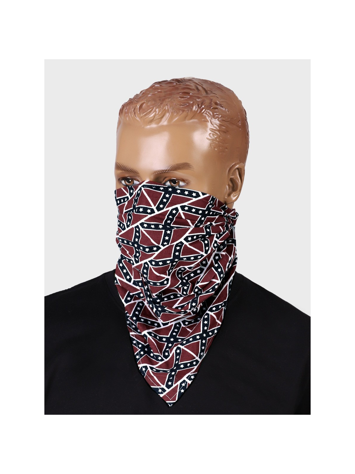 FOSTEX GARMENTS Bandana Bandama opaska szal chusta Rebel Flag 