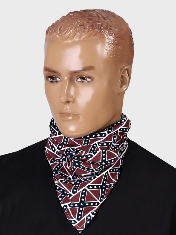FOSTEX GARMENTS Bandana Bandama opaska szal chusta Rebel Flag 
