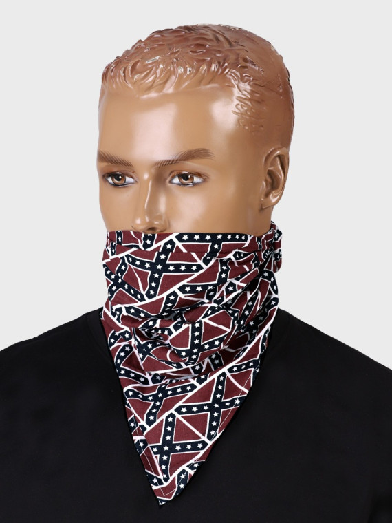 FOSTEX GARMENTS Bandana Bandama opaska szal chusta Rebel Flag 
