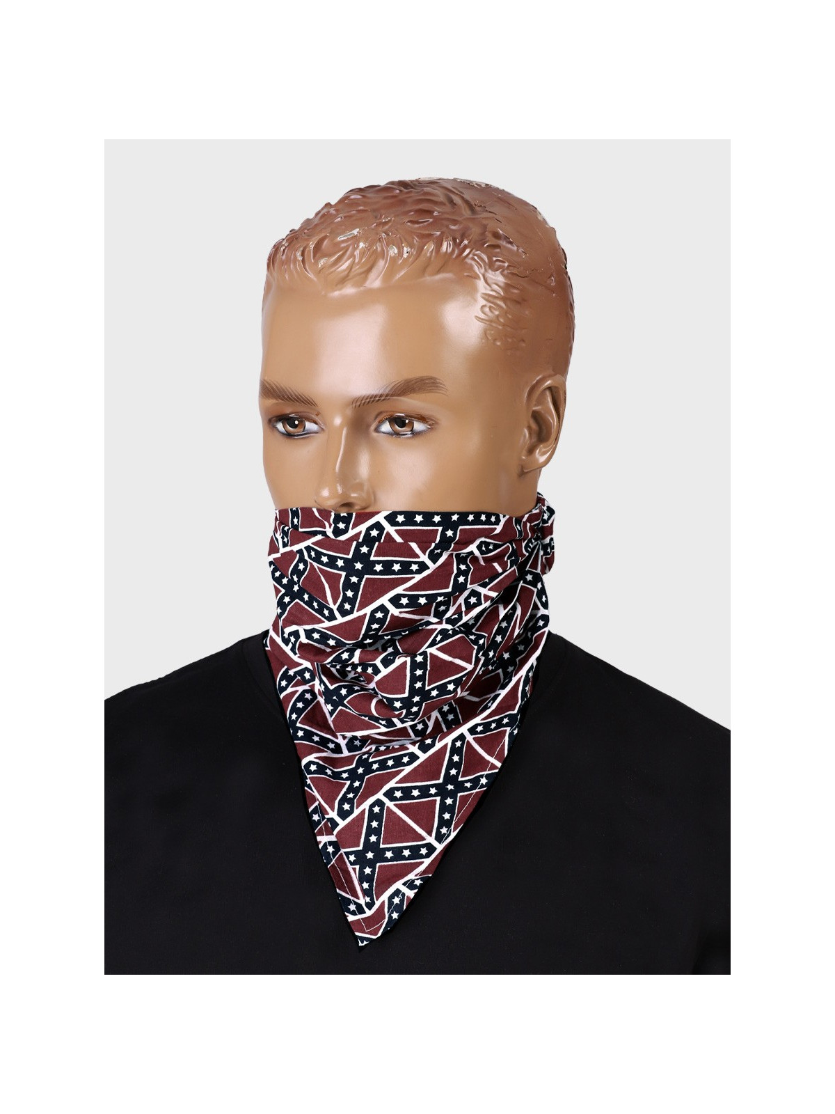 FOSTEX GARMENTS Bandana Bandama opaska szal chusta Rebel Flag 