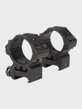 THETA OPTICS Dwuczęściowy Montaż Optyki 30mm na Szynę RIS Długi Niski Czarny