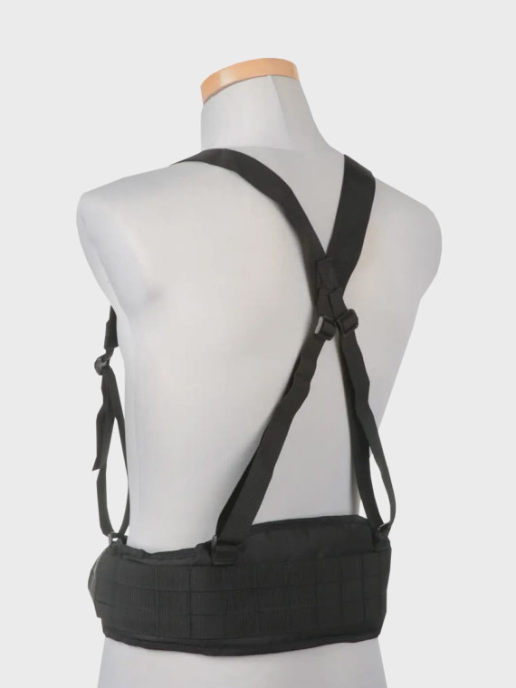 GFC TACTICAL PASOSZELKI TAKTYCZNE TYPU X PAS MOLLE CZARNE
