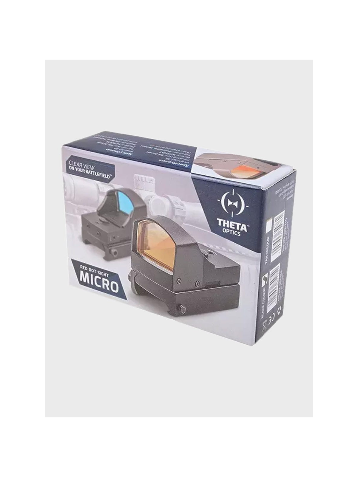 THETA OPTICS Celownik Kolimatorowy Mini C1 Czarny