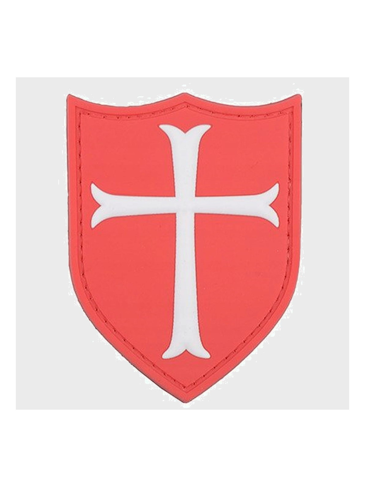 GFC TACTICAL NASZYWKA CRUSADERS CROSS KRZYŻ RZEP CZERWONA