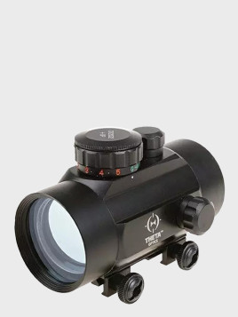 THETA OPTICS Replika celownika kolimatorowego Red Dot 1x40 do karabinka ASG czarna