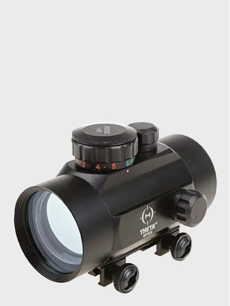 THETA OPTICS Replika celownika kolimatorowego Red Dot 1x40 do karabinka ASG czarna