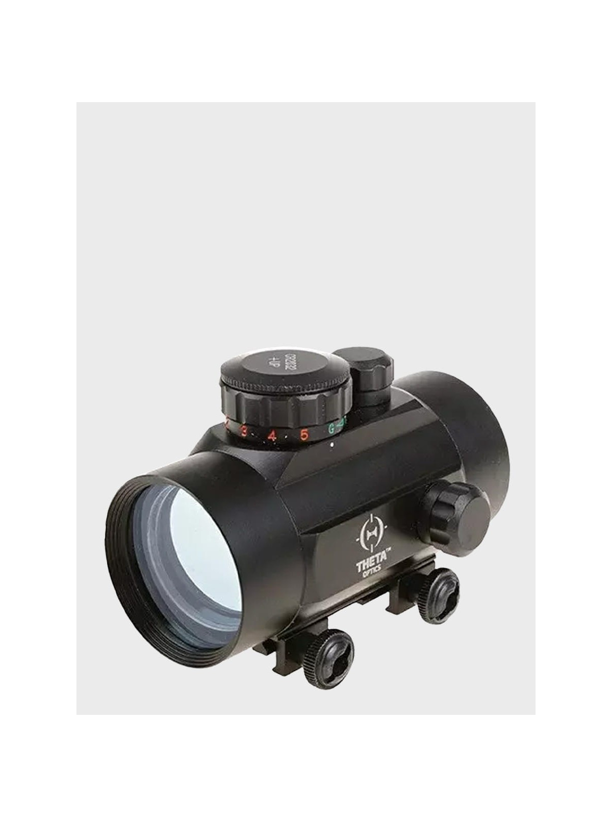THETA OPTICS Replika celownika kolimatorowego Red Dot 1x40 do karabinka ASG czarna
