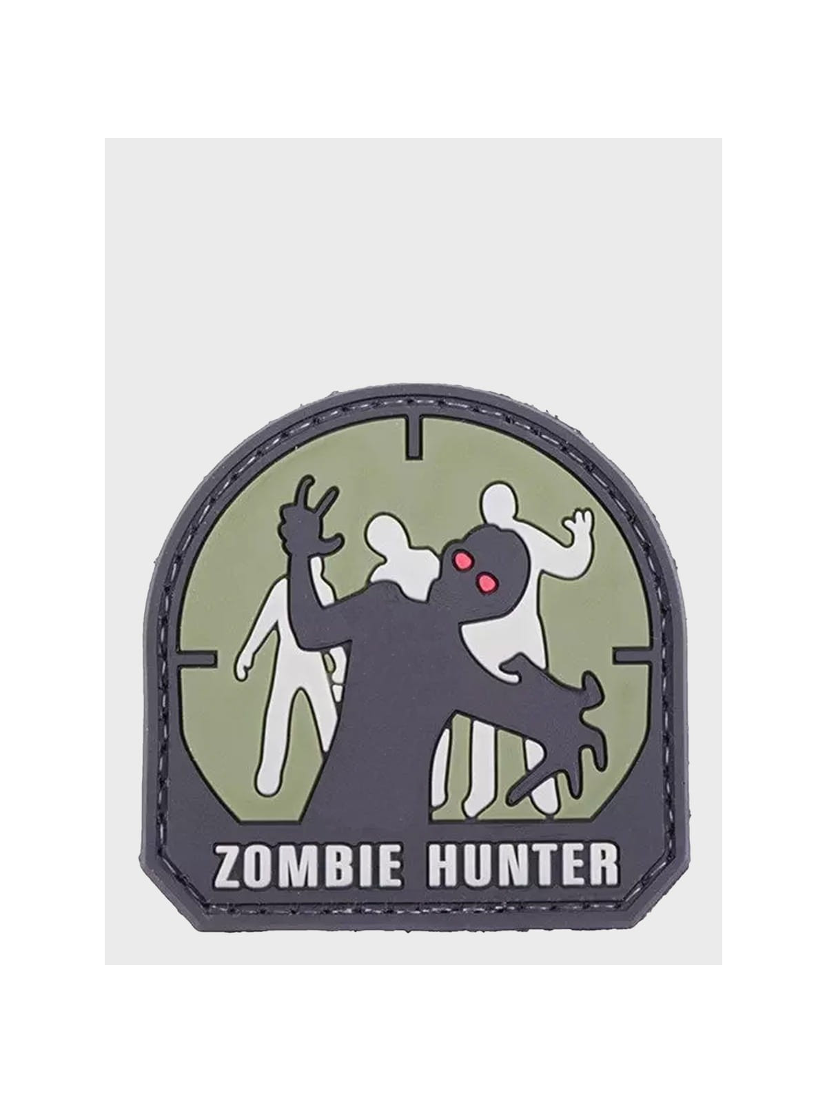 GFC TACTICAL NASZYWKA 3D ZOMBIE HUNTER ŁOWCA ZOMBIE OLIWKOWA