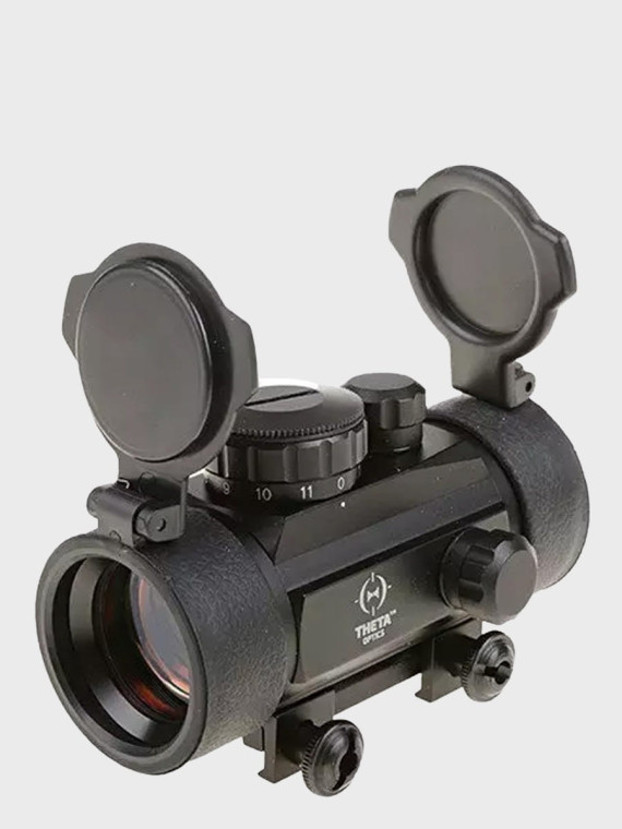THETA OPTICS Replika celownika kolimatorowego Red Dot 1x30 do karabinka ASG czarna