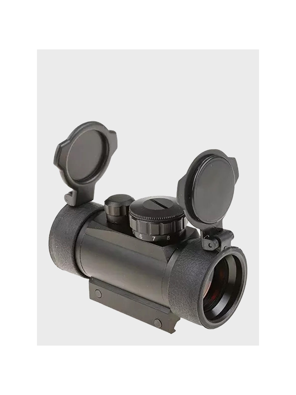 THETA OPTICS Replika celownika kolimatorowego Red Dot 1x30 do karabinka ASG czarna