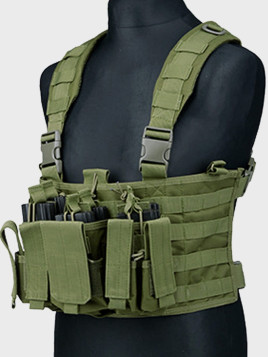 GFC TACTICAL KAMIZELKA TAKTYCZNA SCOUT CHEST RIG OLIWKOWA