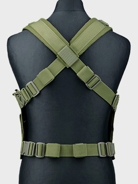 GFC TACTICAL KAMIZELKA TAKTYCZNA SCOUT CHEST RIG OLIWKOWA