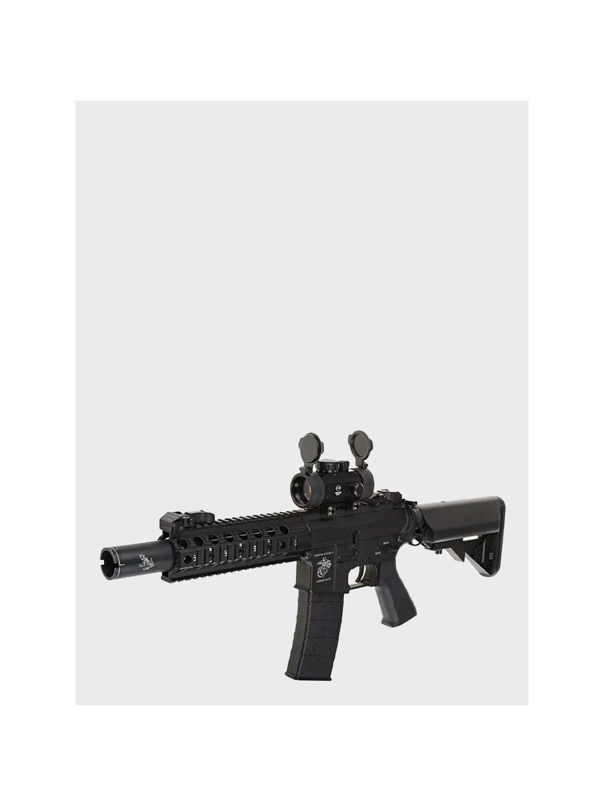 THETA OPTICS Replika celownika kolimatorowego Red Dot 1x30 do karabinka ASG czarna
