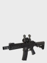 THETA OPTICS Replika celownika kolimatorowego Red Dot 1x30 do karabinka ASG czarna