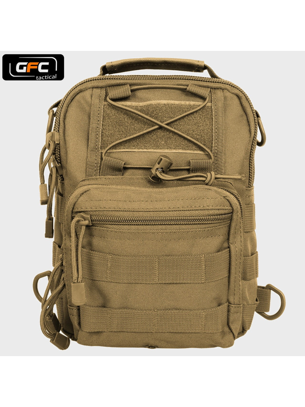 GFC TACTICAL PLECAK TAKTYCZNY NA JEDNO RAMIĘ TAN