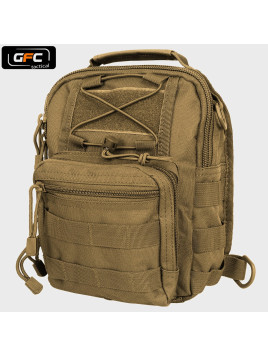 GFC TACTICAL PLECAK TAKTYCZNY NA JEDNO RAMIĘ TAN