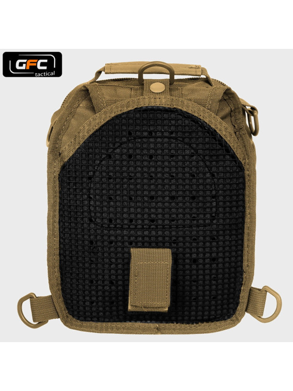 GFC TACTICAL PLECAK TAKTYCZNY NA JEDNO RAMIĘ TAN