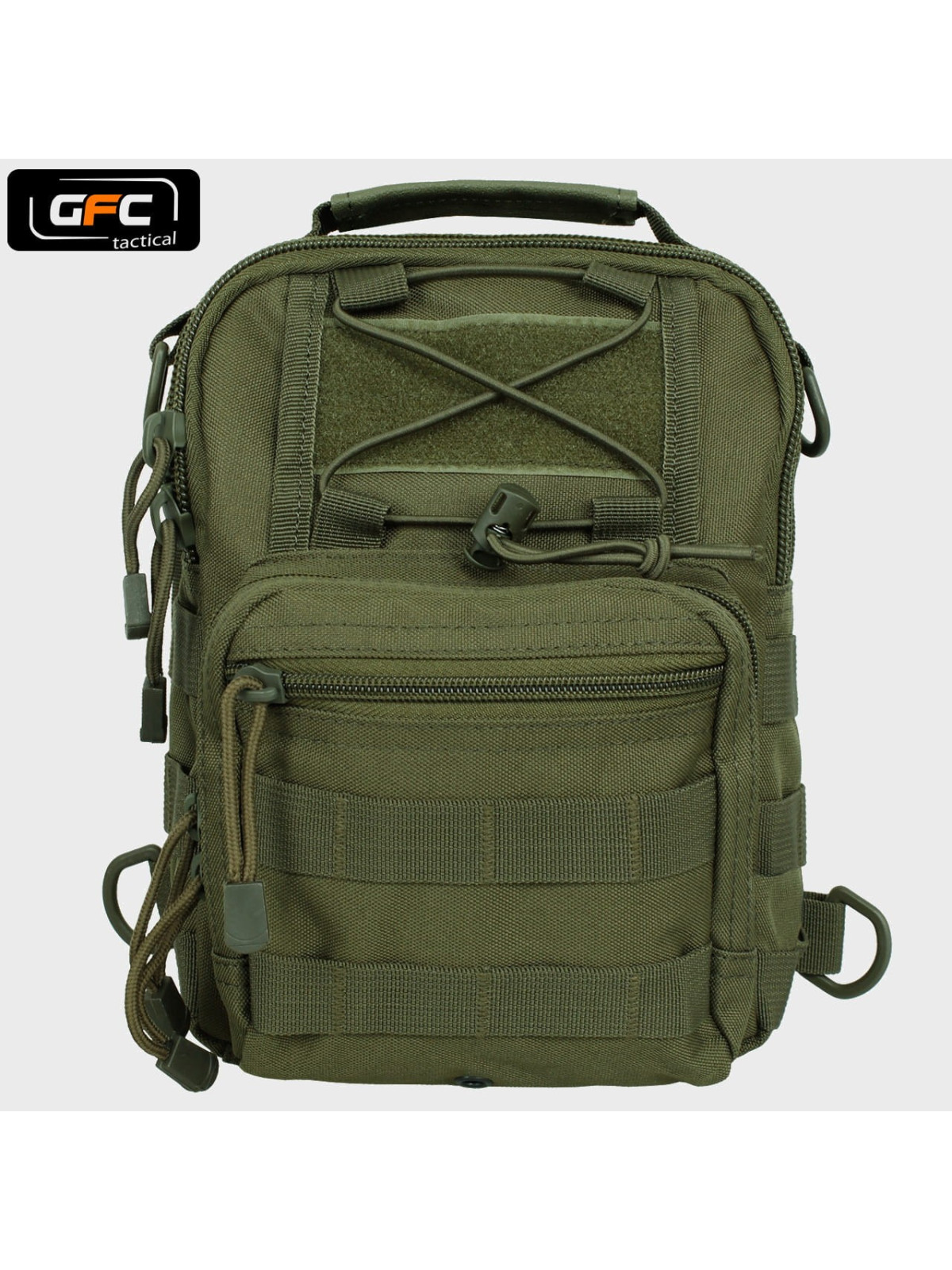 GFC TACTICAL PLECAK TAKTYCZNY NA JEDNO RAMIĘ OLIWKOWY
