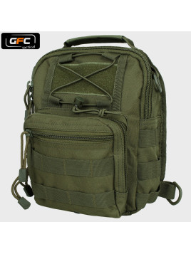 GFC TACTICAL PLECAK TAKTYCZNY NA JEDNO RAMIĘ OLIWKOWY
