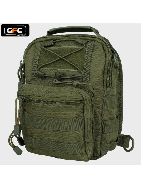 GFC TACTICAL PLECAK TAKTYCZNY NA JEDNO RAMIĘ OLIWKOWY