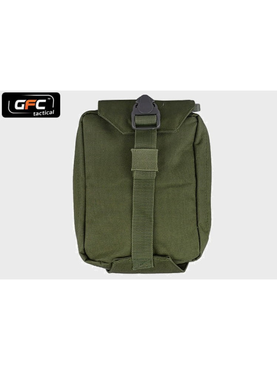 GFC TACTICAL APTECZKA ZRYWANA ŁADOWNICA EDC OLIWKOWA