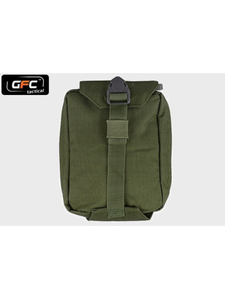 GFC TACTICAL APTECZKA ZRYWANA ŁADOWNICA EDC OLIWKOWA