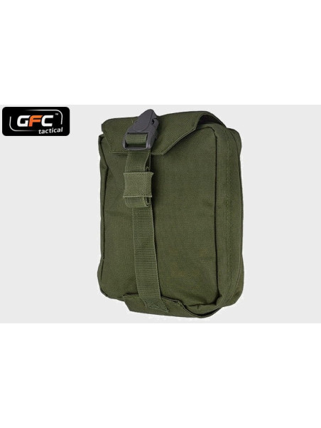 GFC TACTICAL APTECZKA ZRYWANA ŁADOWNICA EDC OLIWKOWA
