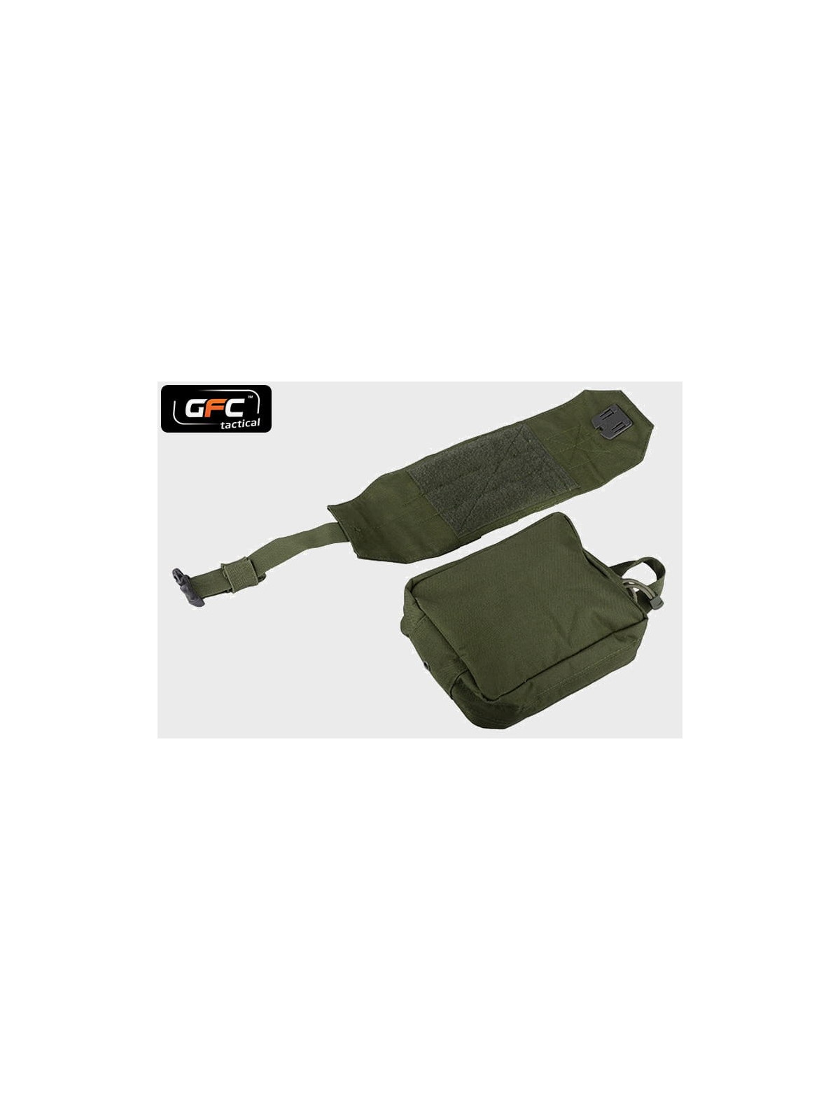 GFC TACTICAL APTECZKA ZRYWANA ŁADOWNICA EDC OLIWKOWA