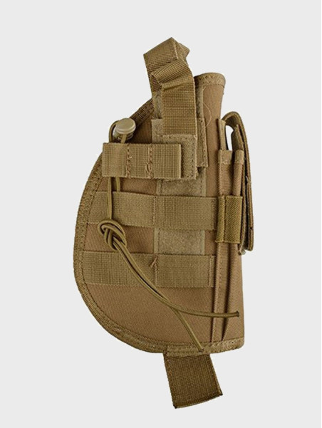 GFC TACTICAL Kabura uniwersalna z ładownicą na magazynek pistoletowy tan