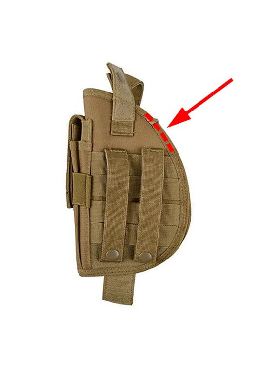 GFC TACTICAL Kabura uniwersalna z ładownicą na magazynek pistoletowy tan